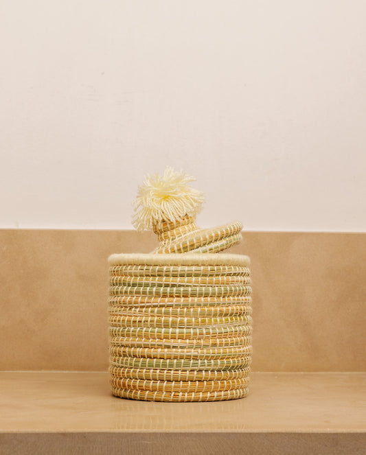 MAND DOUM - GREEN|BEIGE